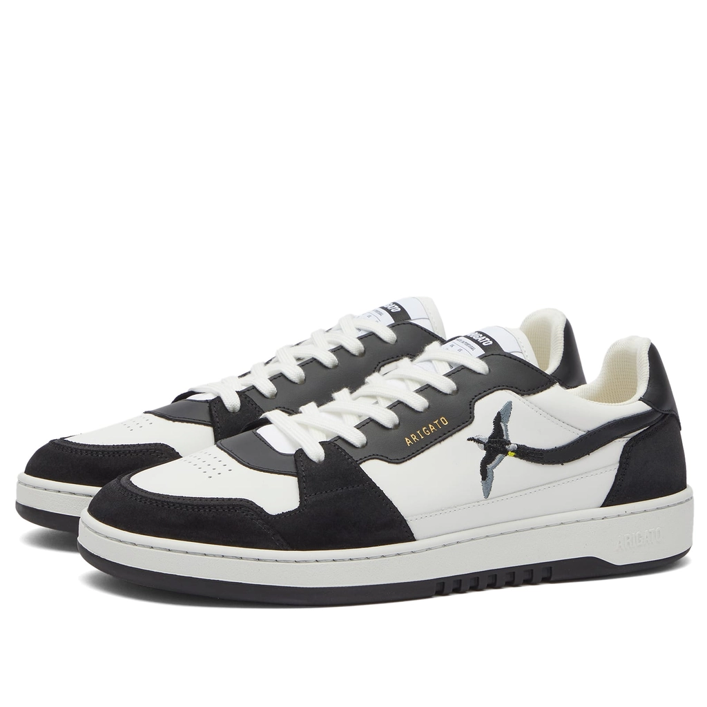 Axel Arigato Men's Dice Lo Bee Bird Sneaker White/Black